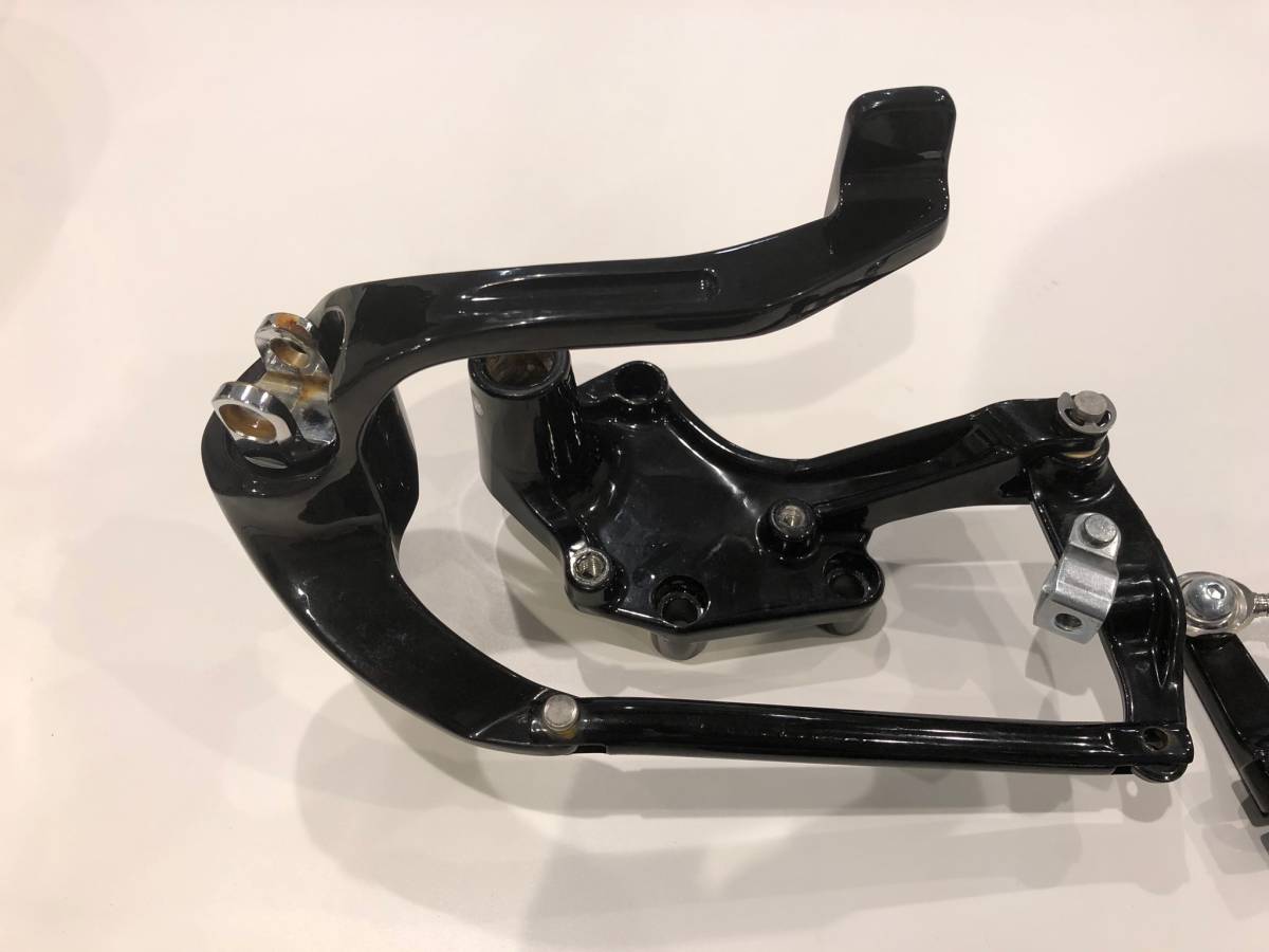 純正】50700040：リアセットフットコントロール スポーツスター用 美品 