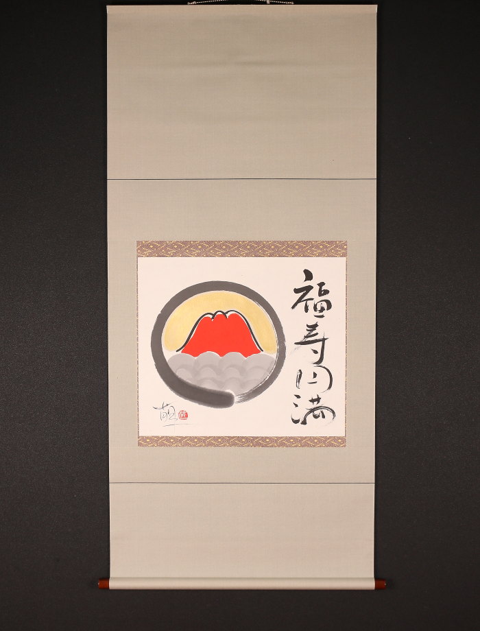 酒井抱一 「十二か月花鳥図」 掛軸王国維 清末民初 Qing Dynasty 絹本 