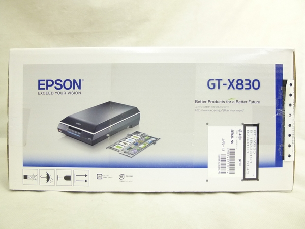 EPSON GT-X830 フラットベッド 未使用 エプソン EPSON GT-X830 EPSON GT-X830 フラットベッド 未使用 エプソン EPSON GT-X830