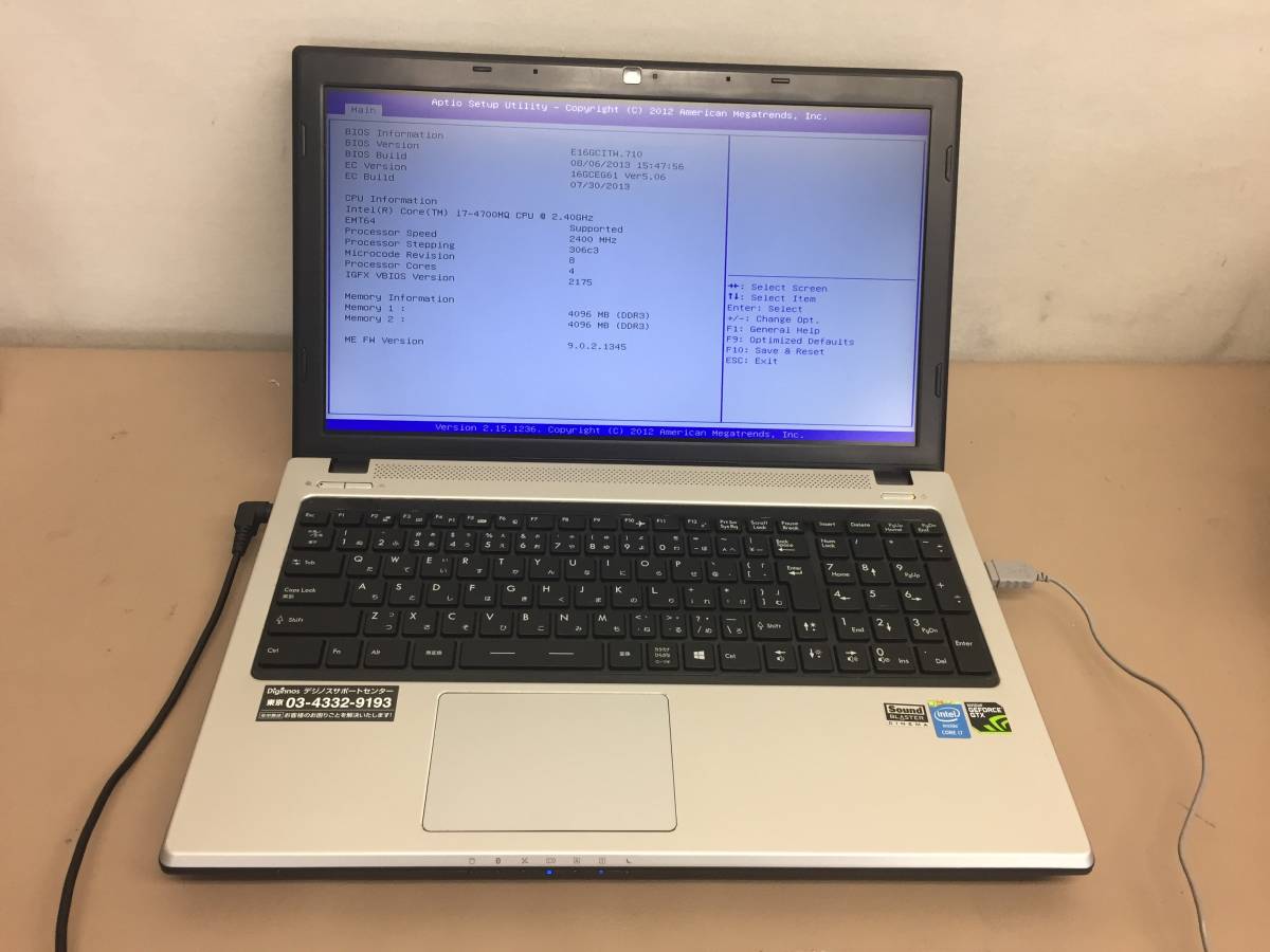QF765HE GALLERIA ゲーミングノートパソコン ゲーミングノートPC 公式 