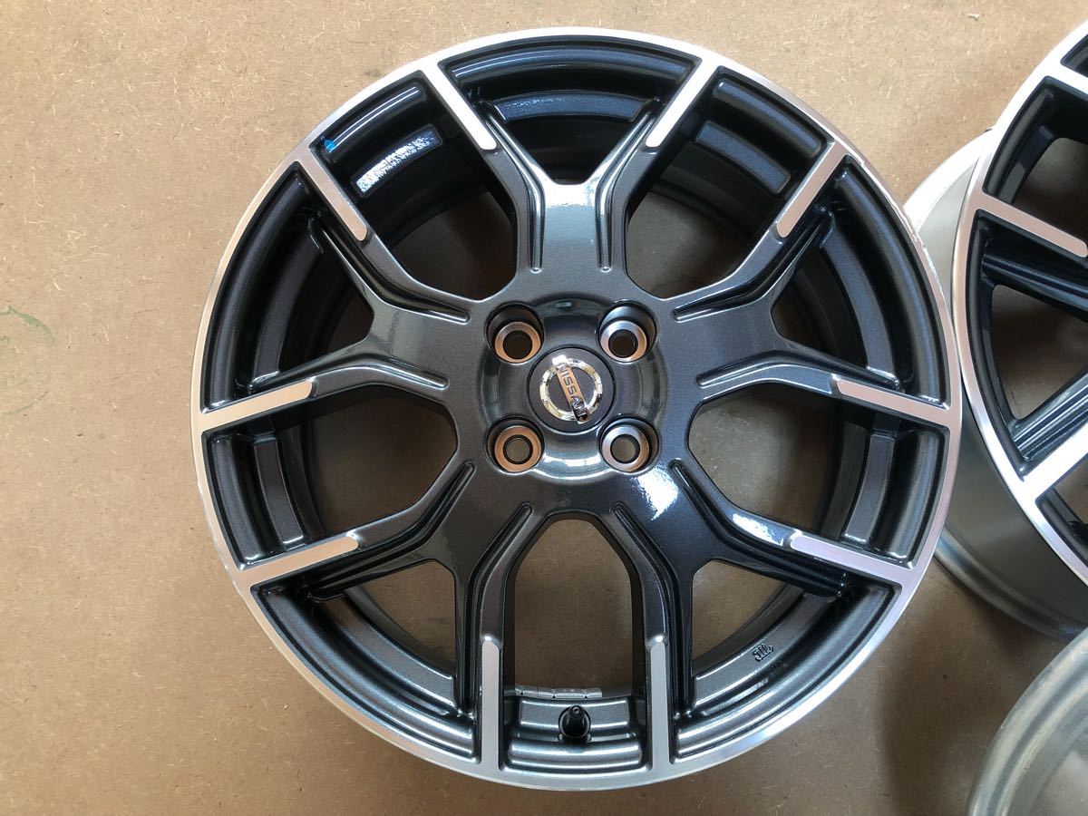 エンケイ製、ノート、ニスモ17インチ、純正ホイール、4本セット！7J