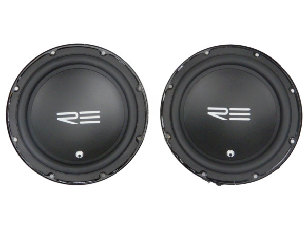 中古 RE Audio REX8 サブウーファー ペア カー オーディオ 音響 機器