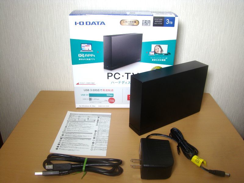 新作入荷，新作登場 アイオーデータ HDCL-UT3.0KF 外付ハードディスク 