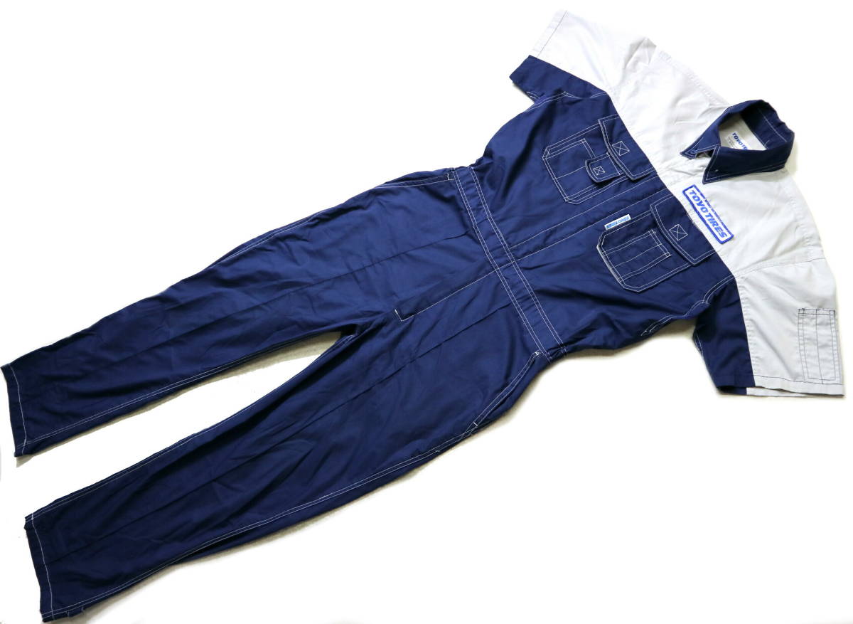 お買い得，お得 良好/夏用 TOYO TIRES トーヨータイヤ 部分メッシュ/半袖 つなぎ 大きめLサイズ 身長185位ま(つなぎ)｜売買されたオークション情報、yahooの商品情報をアーカイブ公開 - オークファン つなぎ