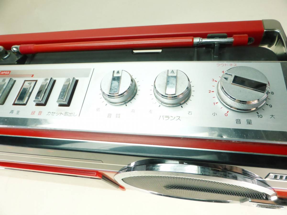 ベルト交換済み】希少 SHARP QT7-DX (R) ステレオ カセット