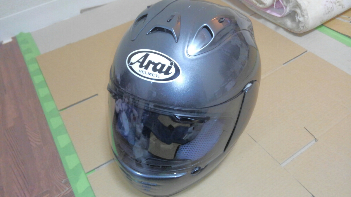 ☆1スタ☆Arai Super RAPIDE フルフェイスヘルメット XLサイズ 61-62cm 