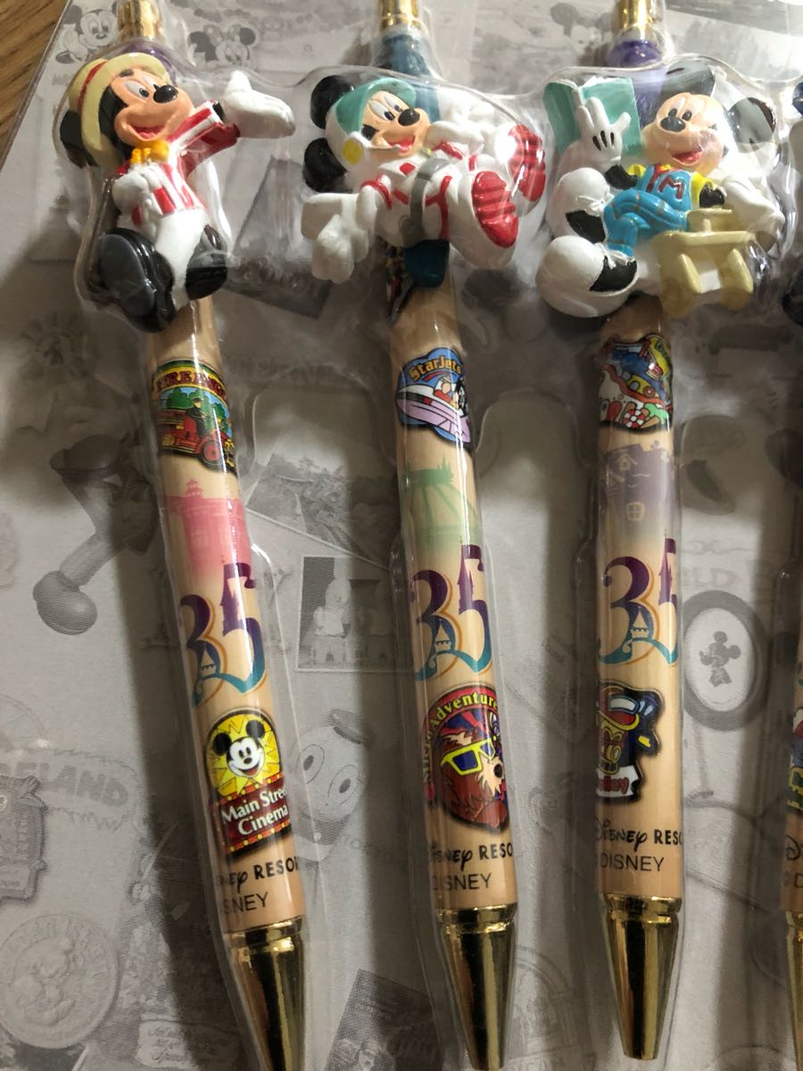 東京ディズニーリゾート 35周年 ボールペン Happiest Celebration