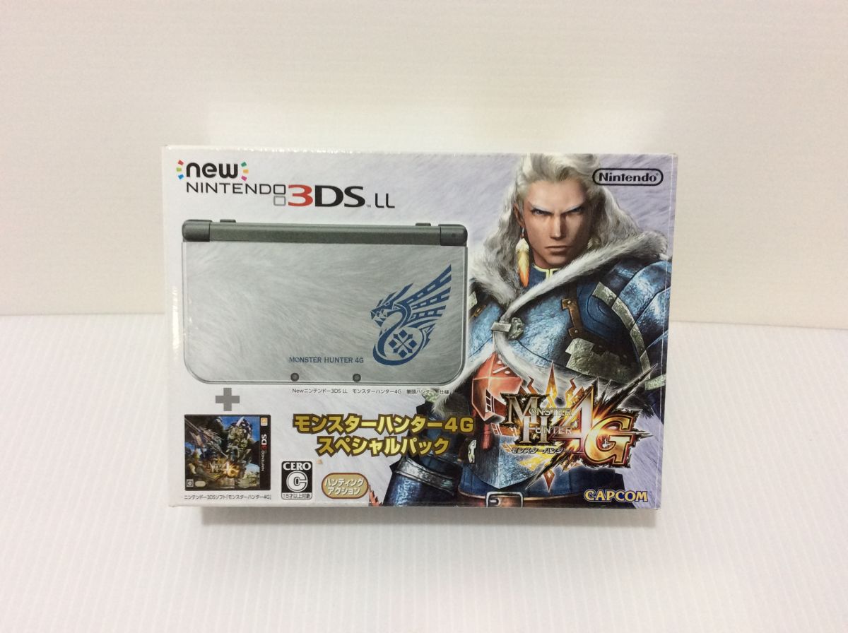 中古品 動作確認済み NEW Nintendo 3DSLL モンハン4G スペシャル