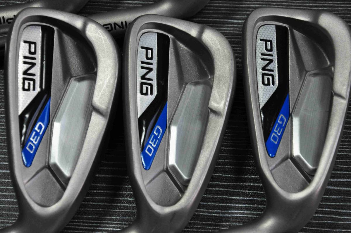 美品・未使用 PING G30 訳あり　TOUR-AD UT-55S 4～9 S U W 9本