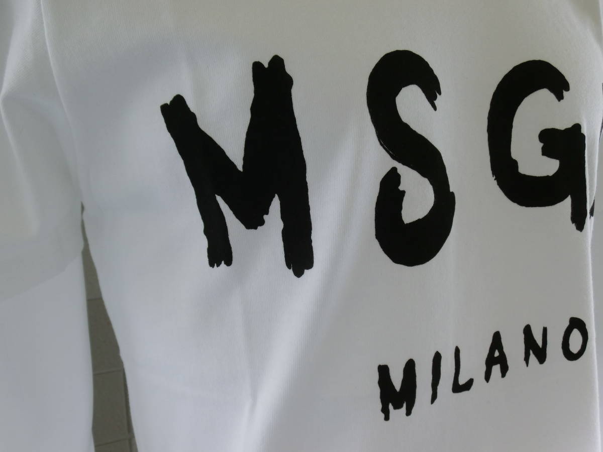 ＭＳＧＭ★半袖★（ＸL）★シャツ★白★韓流★韓国★Ｔシャツ★★
