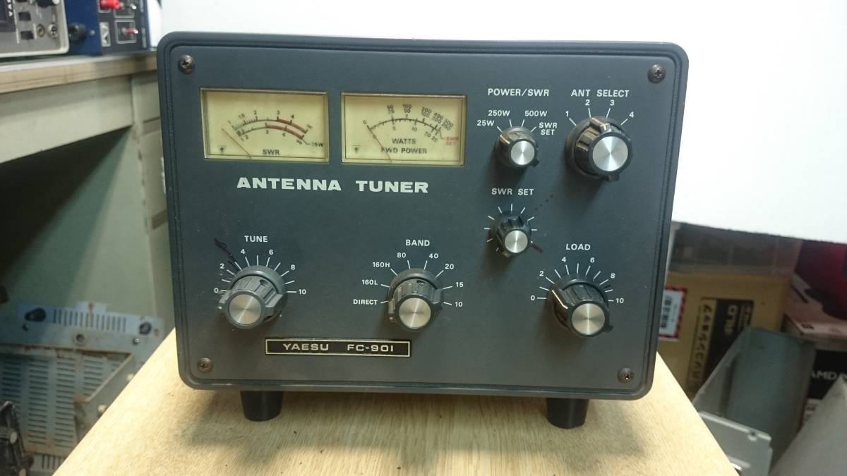☆YAESU FC－901 ANTENA TUNER（25W/250W/500W