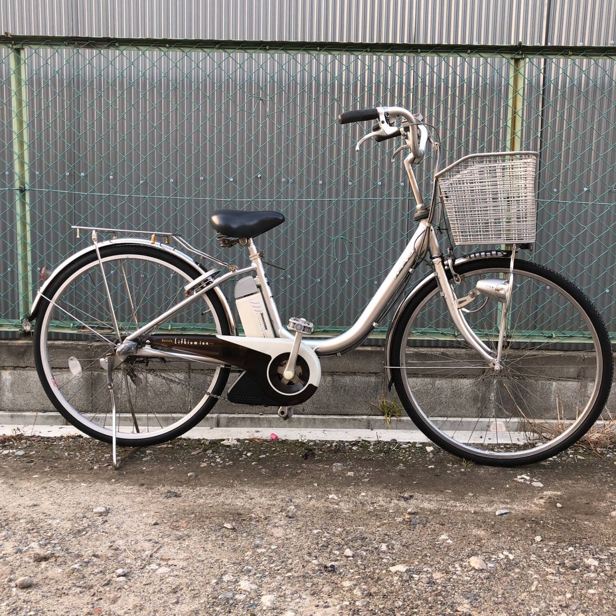 電動自転車 YAMAHA PAS Li-ion シルバー　48★ 電動自転車 YAMAHA PAS Li-ion (シルバー) ヤマハ電動自転車PAS Li-ion