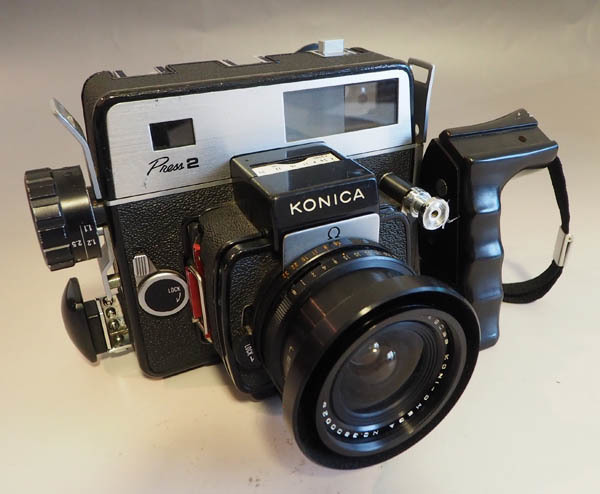 カメラ Konica Press 2 良品 中判フィルムカメラ6x7判