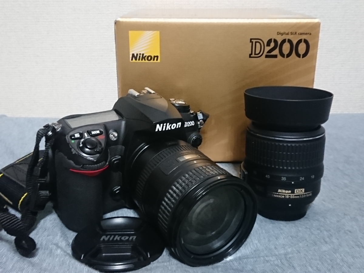 Nikon D200 18-200mm ED VR II 18-55mm VRセット | SKITTLEDIGITAL.COM
