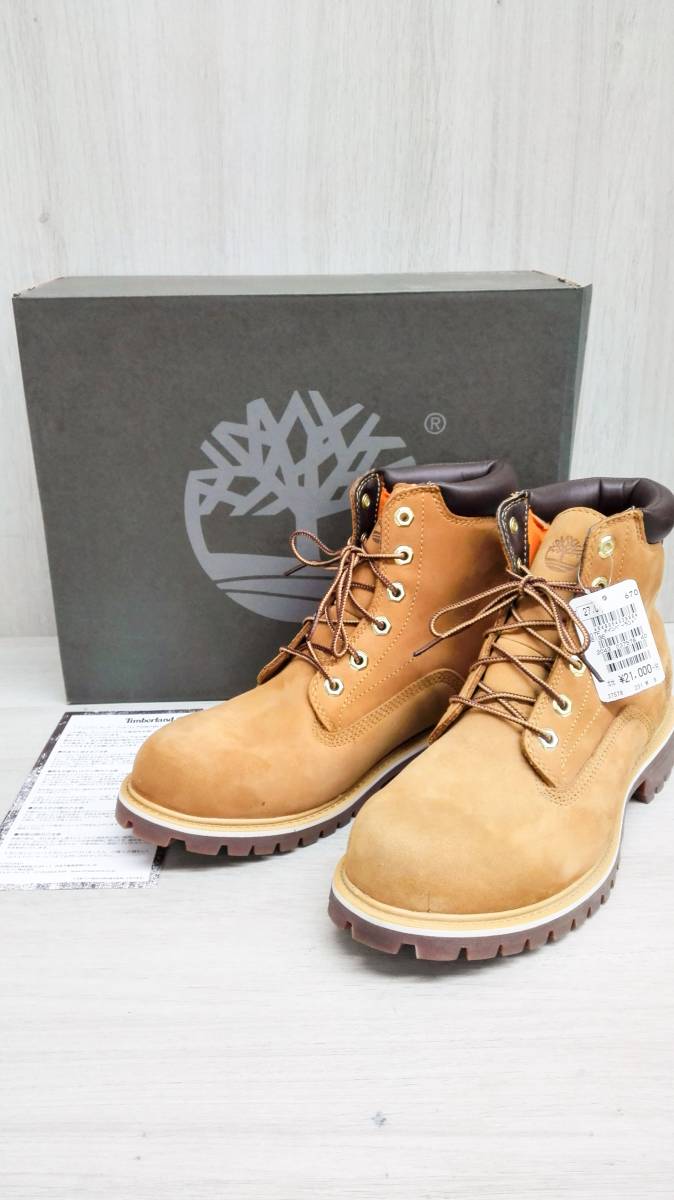 Timberland ティンバーランド ワークブーツ 27.5cm イエロー