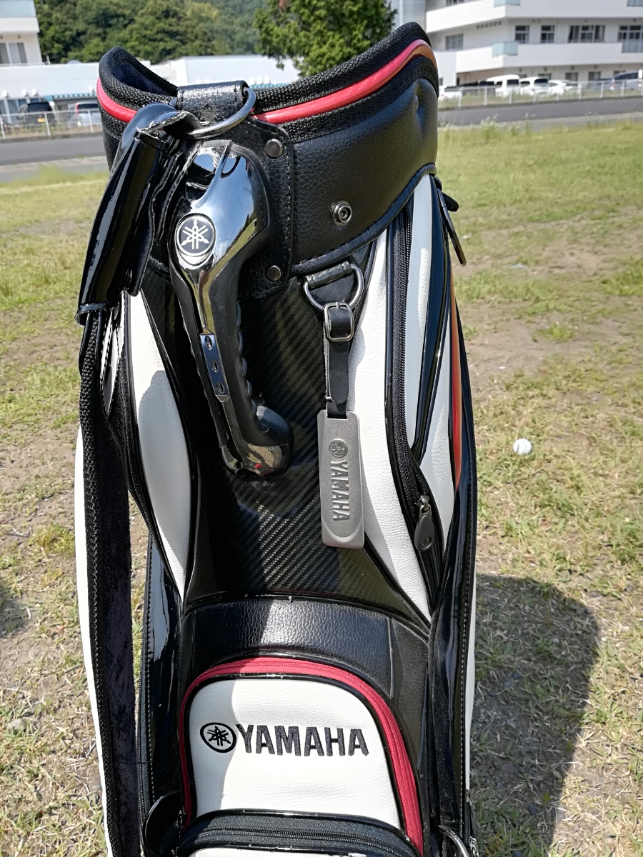 ヤマハ インプレスX Y12CBP キャディバッグ 中古品 ホワイト(ヤマハ