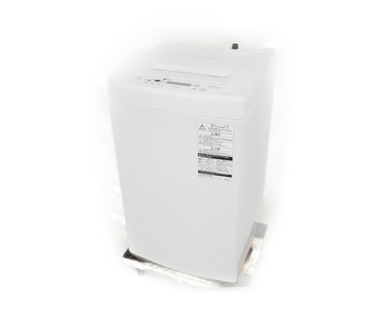 中古 東芝 TOSHIBA AW-45M5(W) 縦型 洗濯機 4.5kg 生活家電 家事 掃除
