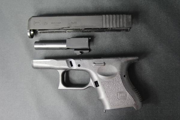 東京マルイ GLOCK グロック 26 スライド・フレーム・アウターバレル