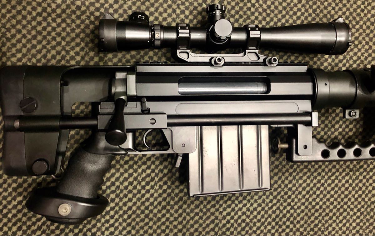 BetaProject製 CheyTac M200 スナイパーライフル エアーコッキング レオポルドタイプスコープ付 試射のみ バレットより迫力があります(エアガン)｜売買されたオークション情報、yahooの商品情報を エアガン