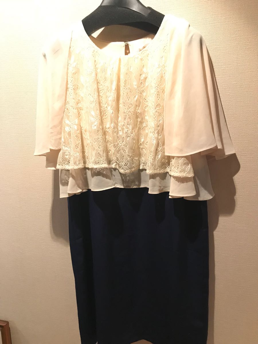 新作，お買い得 授乳服マタニティウェア レース&times;シフォン バイカラー フォーマル 授乳ワンピース L(ワンピース)｜売買されたオークション情報、yahooの商品情報をアーカイブ公開 - オークファン ワンピース