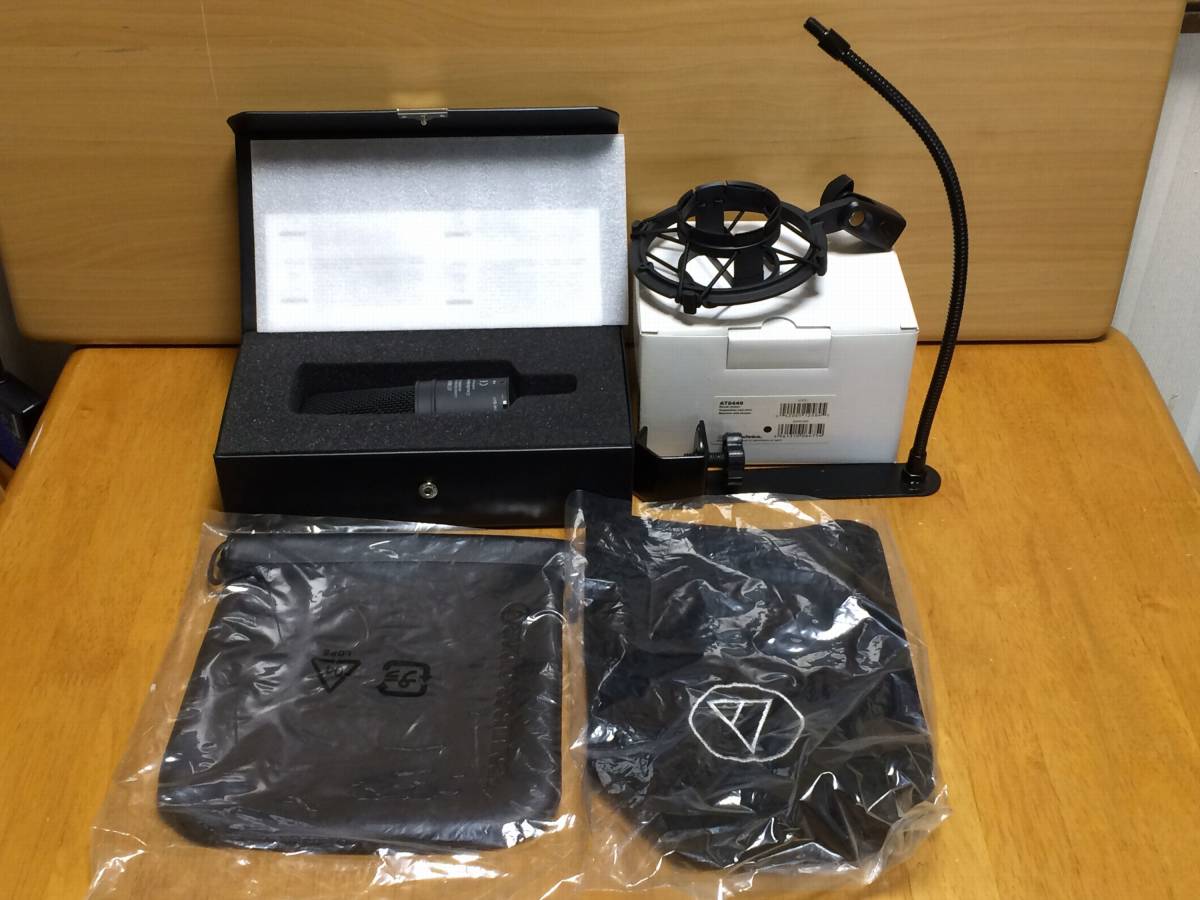 audio-technica AT4040 【動作未確認】 audio technica AT4040 コンデンサーマイク 動作未確認 AT4040