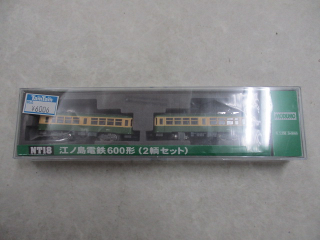 【大人気，高品質】 MODEMO Nゲージ NT18 江ノ島電鉄 600形 2輌セット(私鉄車輌)｜売買されたオークション情報、yahooの商品情報をアーカイブ公開 - オークファン 私鉄車輌