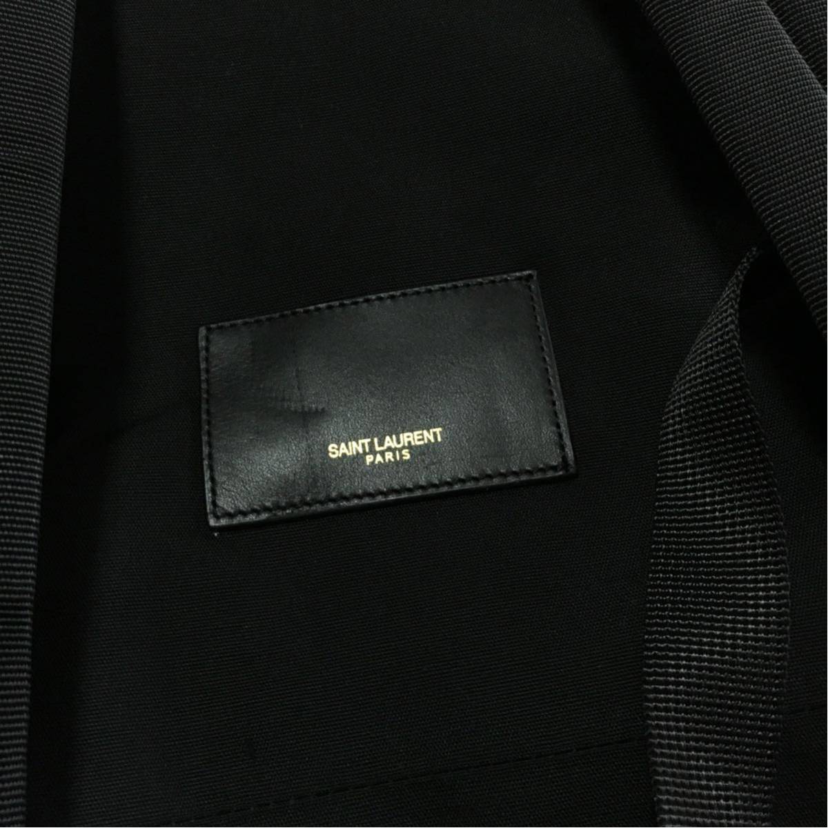 極美品◎SAINT LAURENT PARIS (サンローランパリ) バックパック 