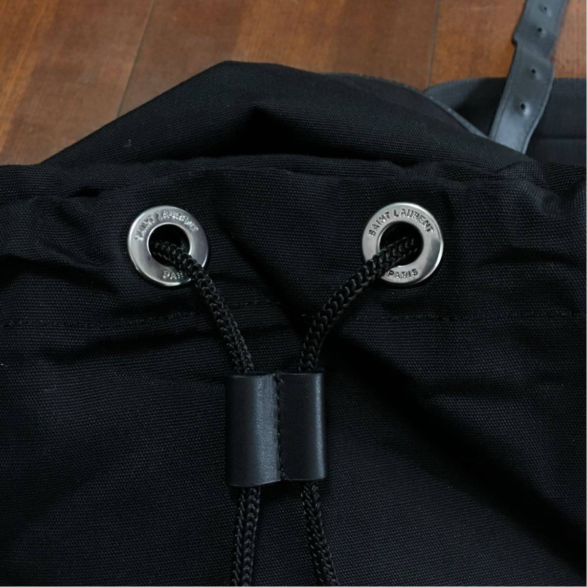 極美品◎SAINT LAURENT PARIS (サンローランパリ) バックパック 