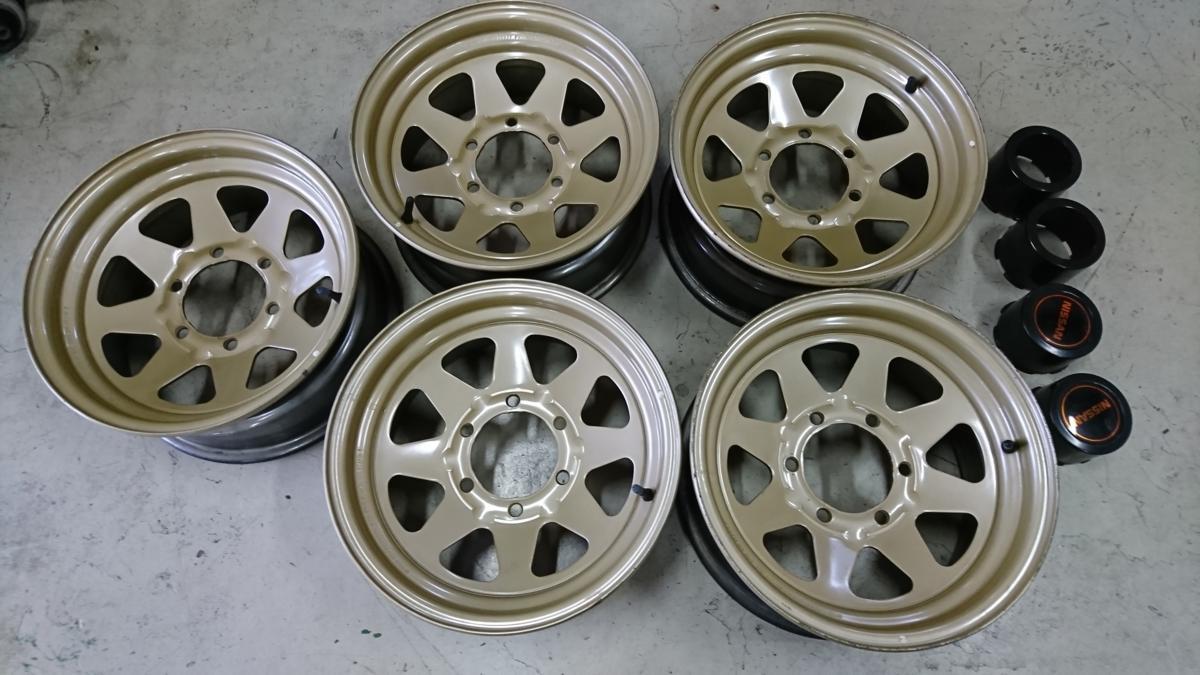 サファリ | - 中古タイヤ・ホイール 純正スチール〈キャップ無〉 Yahoo 