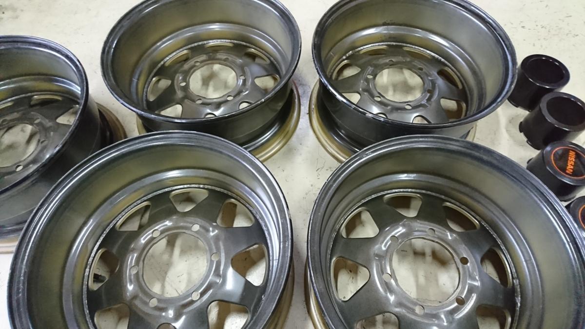 サファリ | - 中古タイヤ・ホイール 純正スチール〈キャップ無〉 Yahoo 