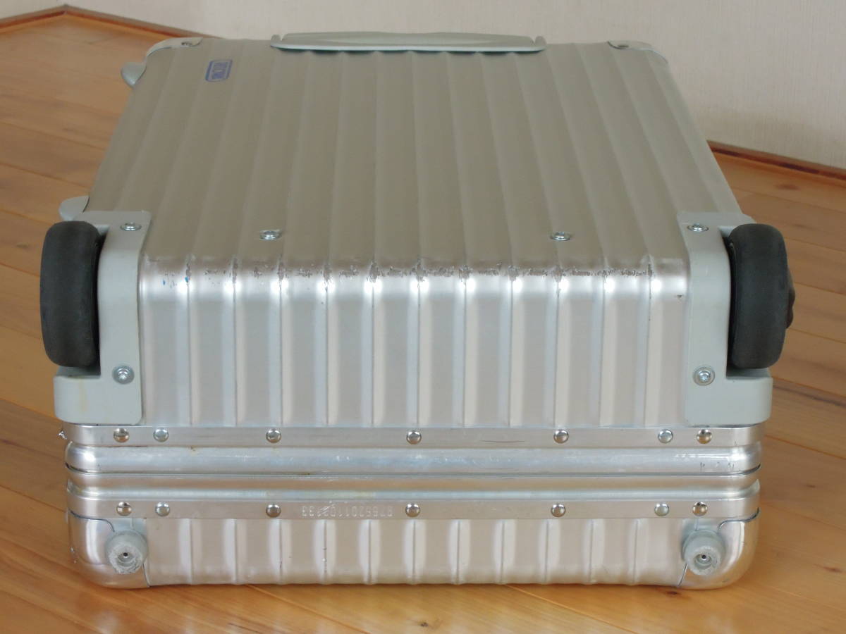 良品!!廃番2輪!!青ロゴ☆クラシックフライト32L リモワ☆RIMOWA
