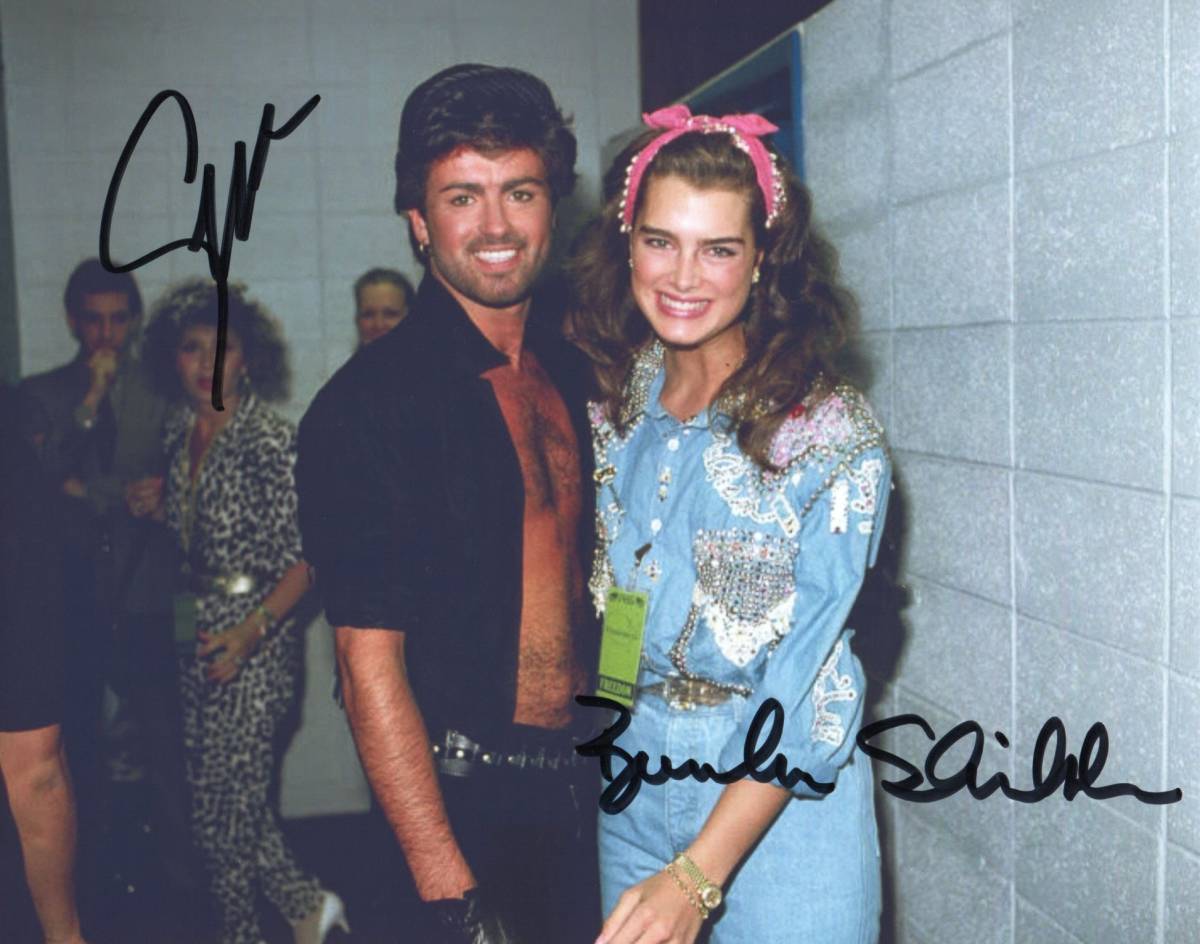 ジョージ マイケル ブルック シールズ 直筆サイン入り写真 ミュージシャン モデル 女優 彡 サイン 売買されたオークション情報 Yahooの商品情報をアーカイブ公開 オークファン Aucfan Com