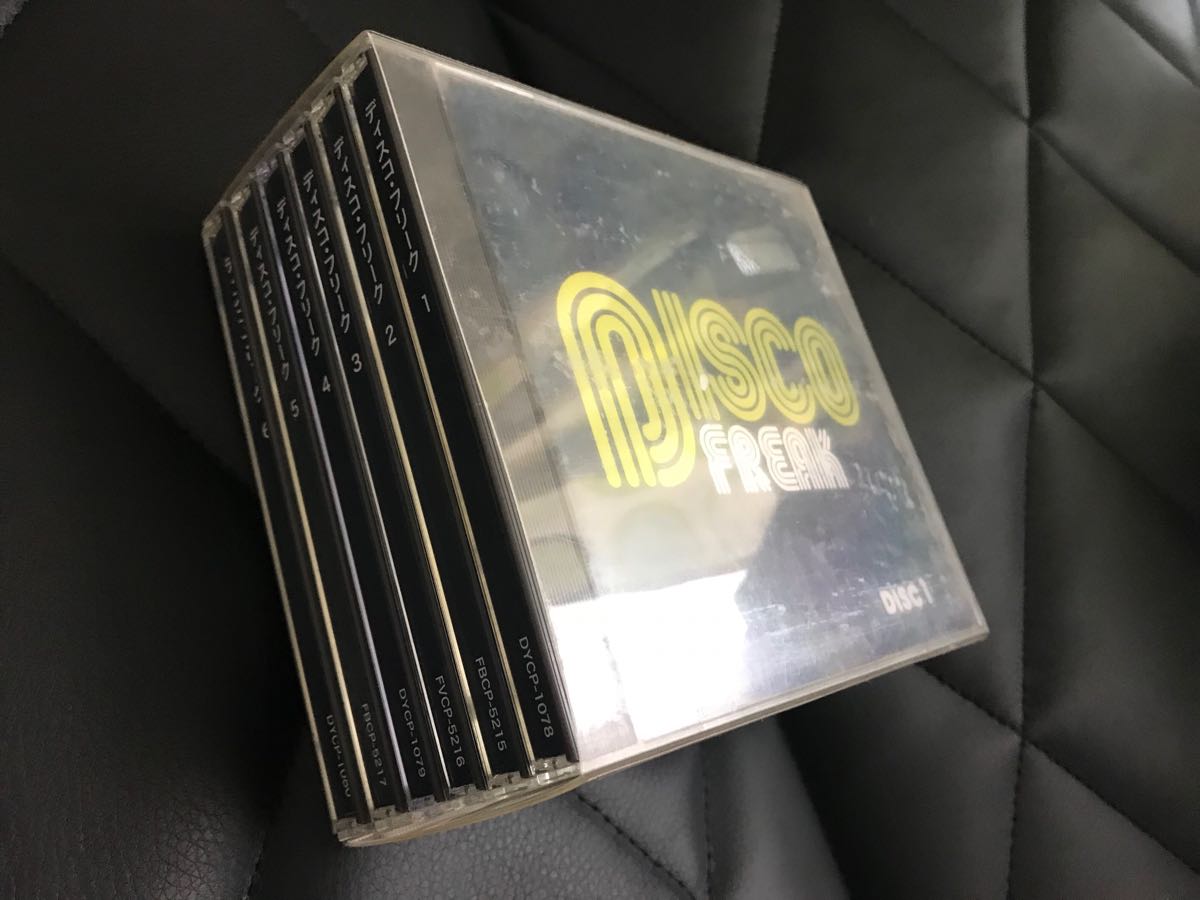 FREAK DISCO CD : 6枚組 ディスコ ディスコ・フリーク 収納ボックス 