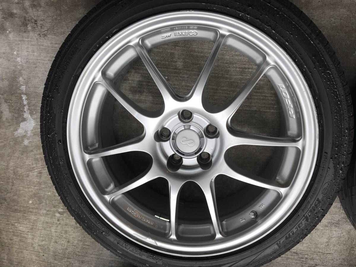 ENKEI エンケイ ホイール PF01 17インチ 7.5J +30 タイヤホイール4本 