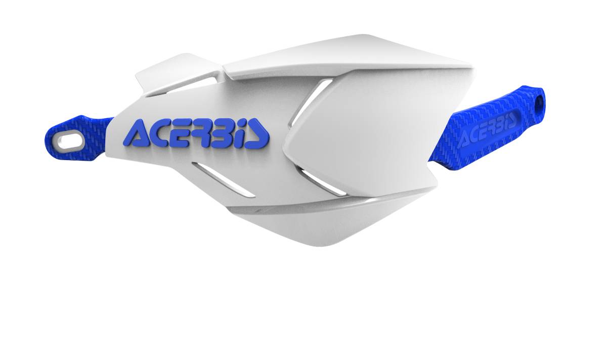 訳あり特価[ACERBIS] アチェルビス X-Factory ハンドガード（白/青 