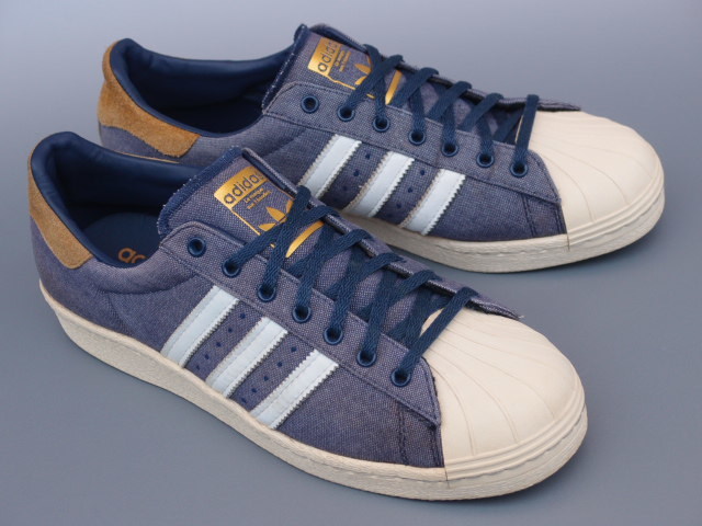 大得価，定番人気 限定 13年 adidas スーパースター80s デニム シャンブレー色 28 5ｃｍ(28.5cm)｜売買されたオークション情報、yahooの商品情報をアーカイブ公開 - オークファン 28.5cm