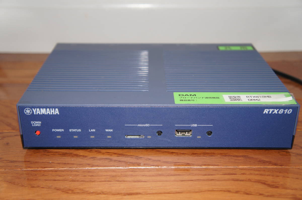 ☆DAM☆ルーター☆RTX810MB □動作品□(カラオケ機器)｜売買され