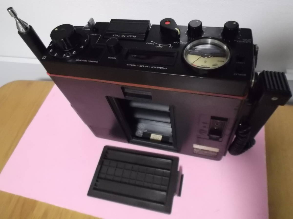 SONY ICB-R5 整備済 AMラジオ内蔵 市民ラジオ CB トランシーバー 8ch