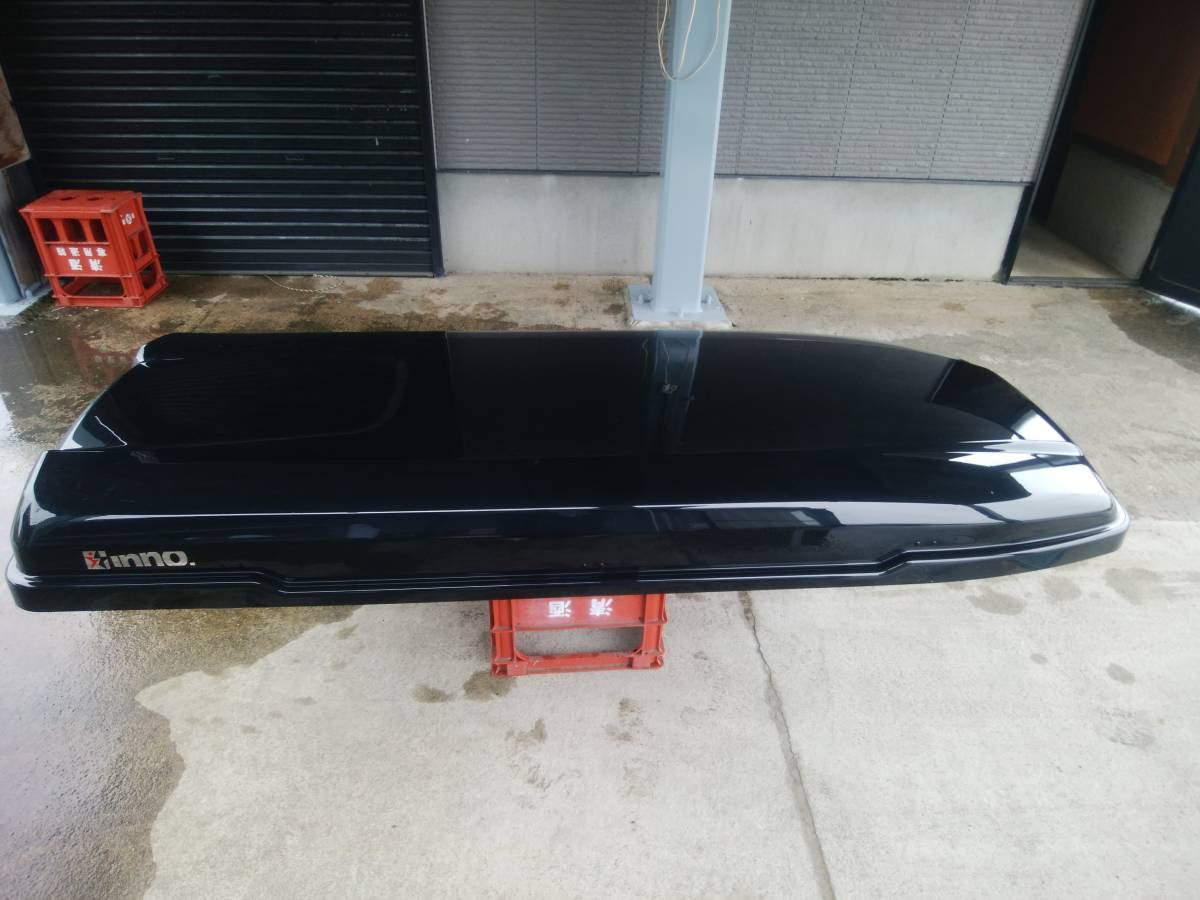 入手困難！！INNOルーフボックス ローダウンクルーザーBR560ブラック 