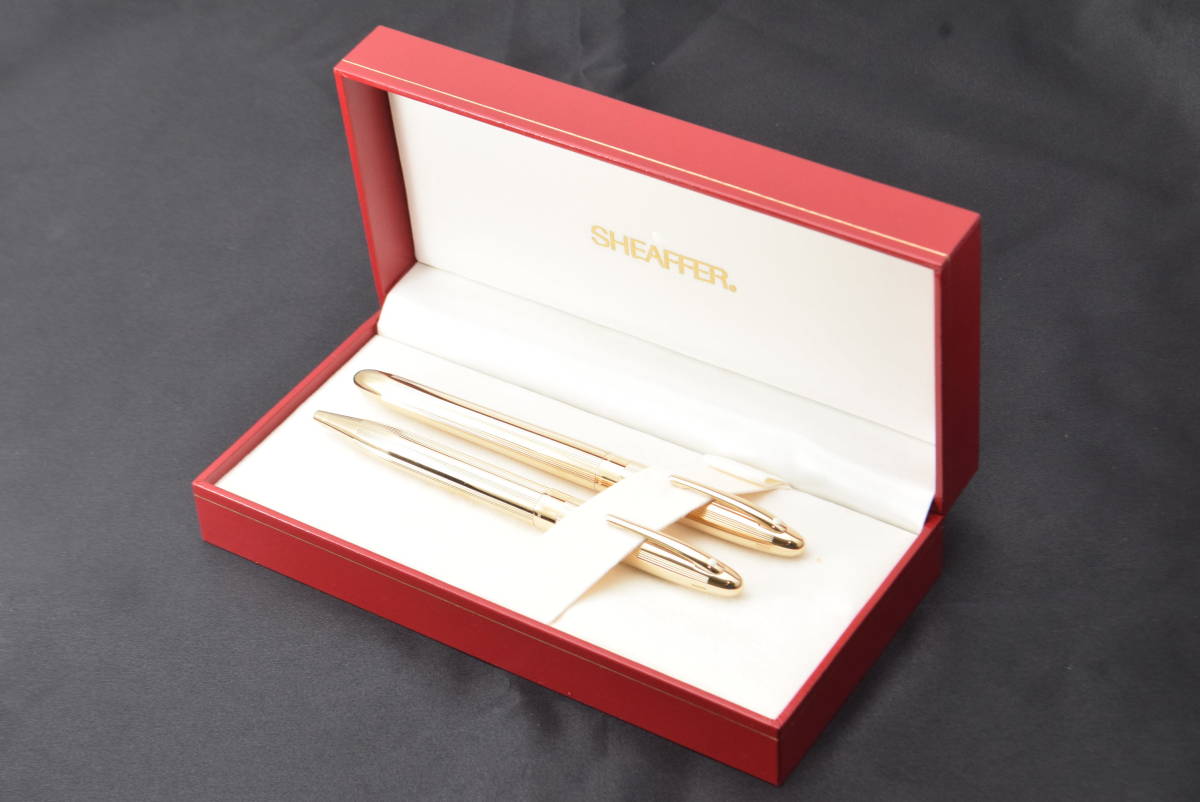 ☆新品級☆SHEAFFER シェーファー 万年筆 ペン先 18K 750 ボールペン 