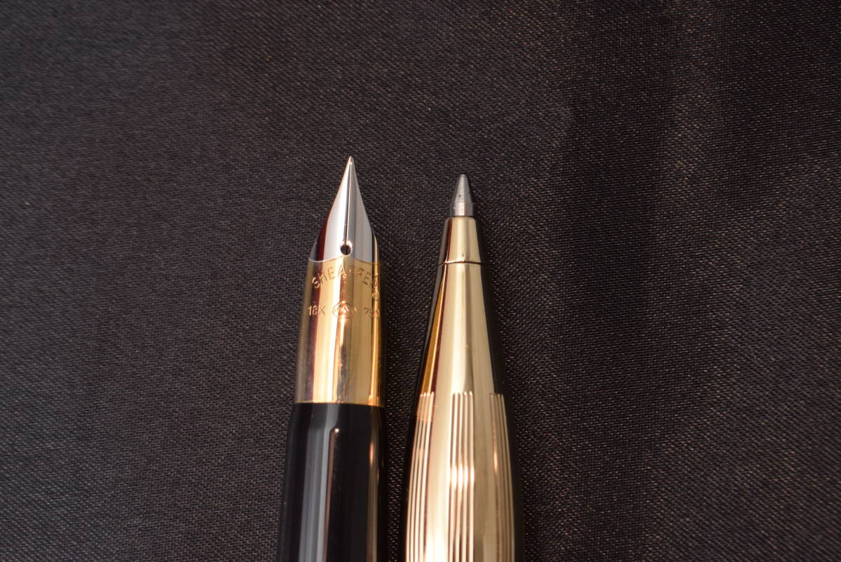 ☆新品級☆SHEAFFER シェーファー 万年筆 ペン先 18K 750 ボールペン 