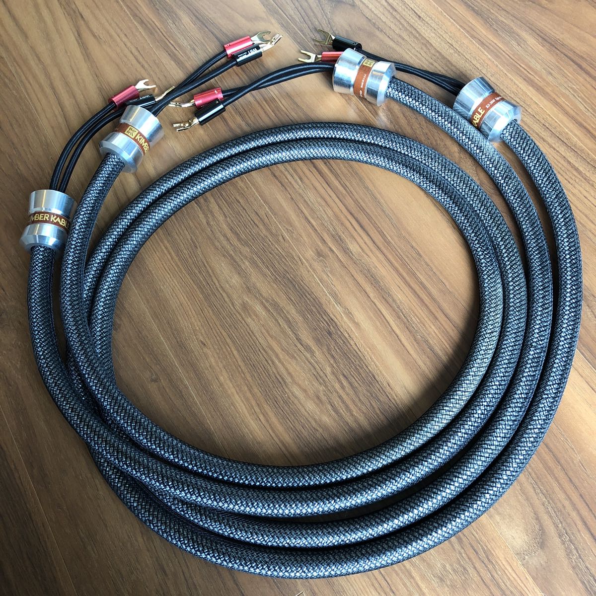 廃番品 KIMBER KABLE KS-3040 スピーカーケーブル 約2.5mペア