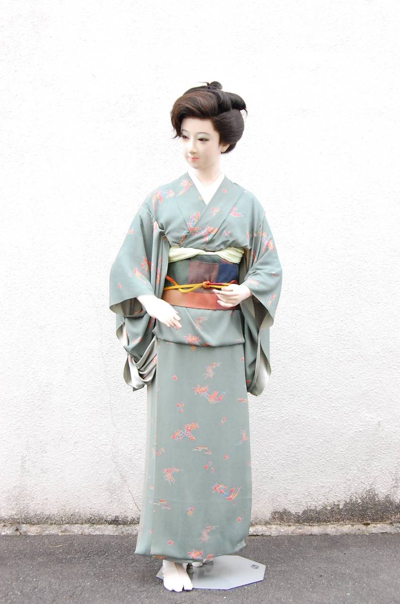昭和レトロ 品 昭和初期 和装 彩光マネキン製 昭和美人 マネキン