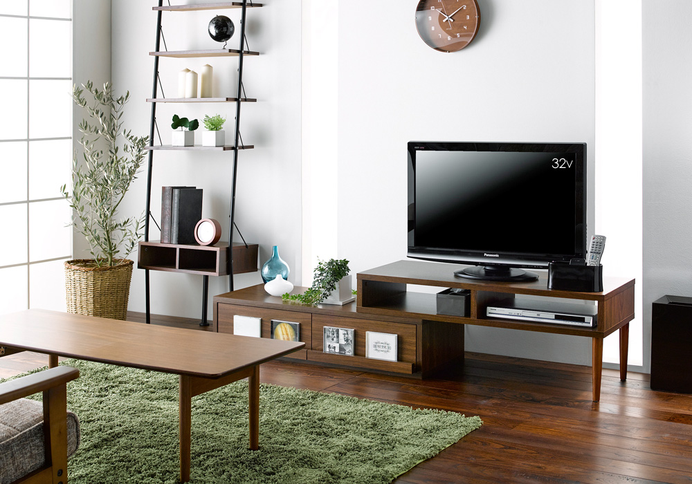 訳あり品 テレビ台 tv台 tvボード ローボード テレビボード avボード tvラック テレビラック 伸縮 IW-260BR_322