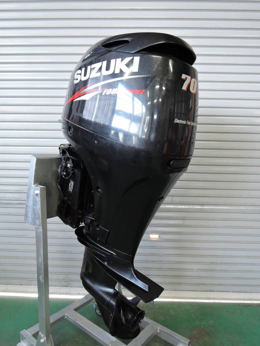中古 船外機 スズキ 70馬力 4ストローク ジャンク 部品取り 売約済み