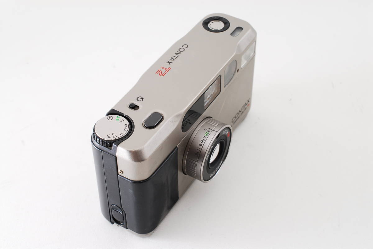 T2 CONTAX コンタックス Carl Zeiss Sonnar 京セラ チタンシルバー