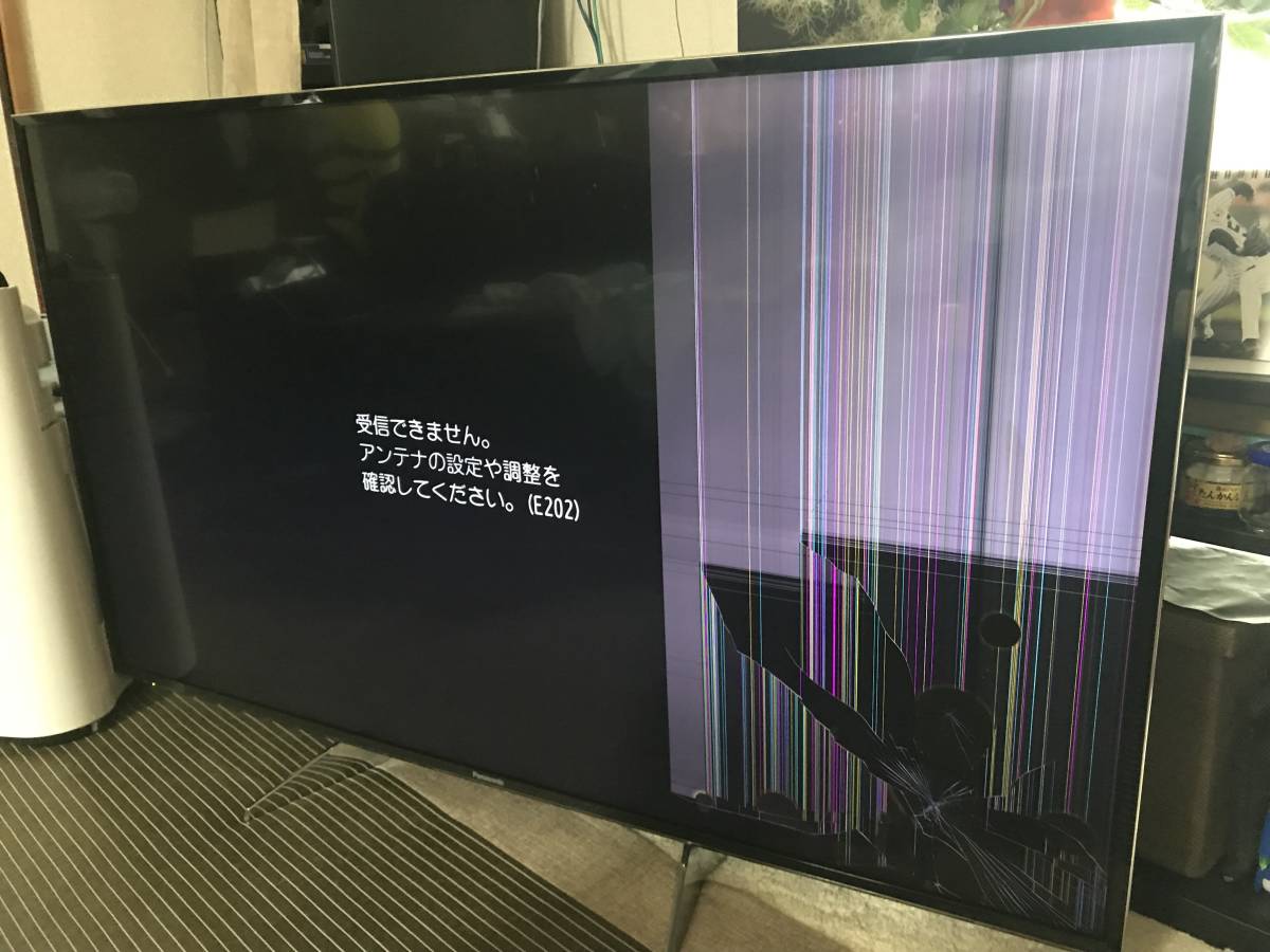 パナソニック 4K対応液晶テレビ TH－55EX750 ジャンク液晶