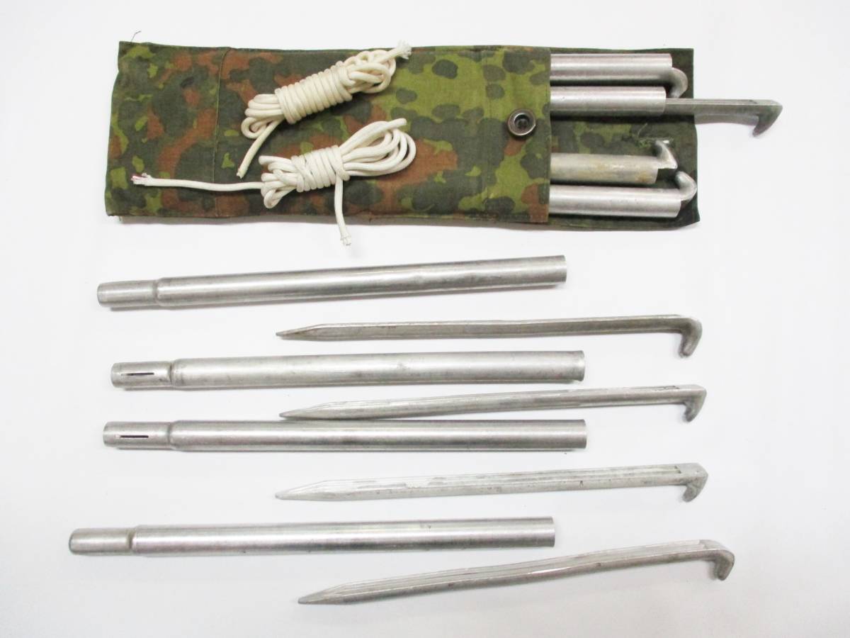 A251☆実物 本物 ドイツ軍 パップテント シェルターハーフセット