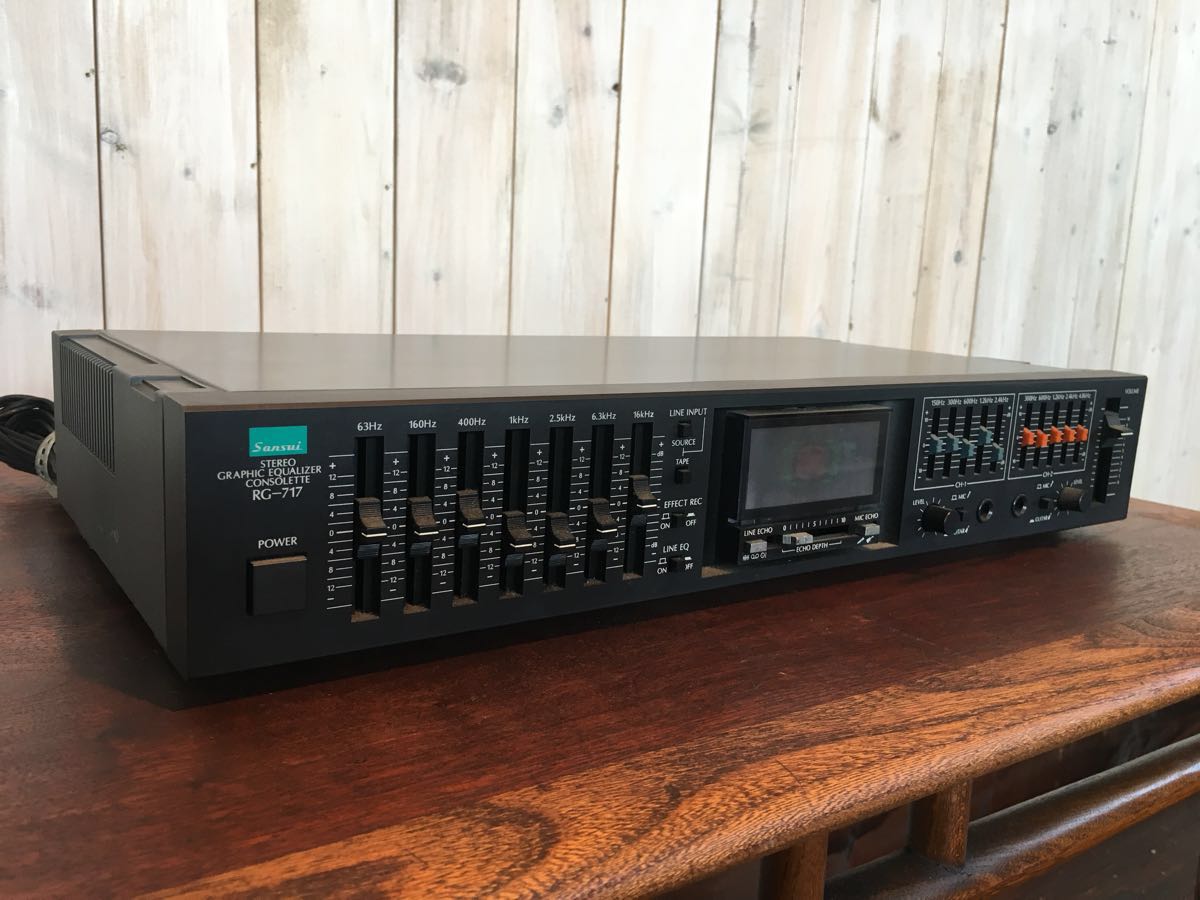 SANSUI サンスイ グラフィックイコライザー G-900XV EQUALIZER