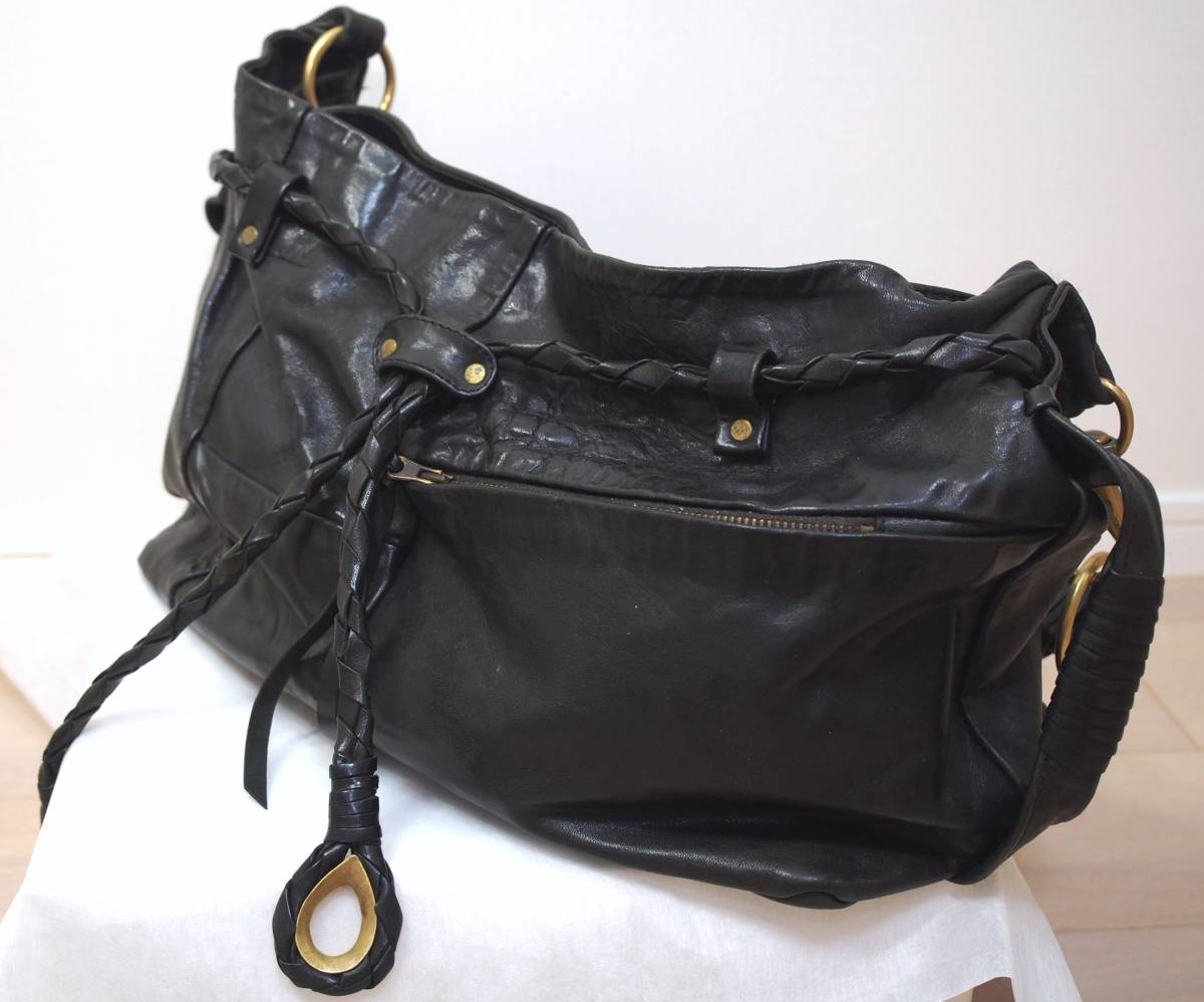 cornelian taurus コーネリアンタウラス ホースレザーショルダーバッグ 